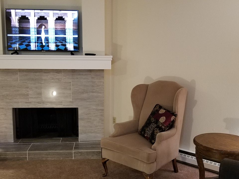 Custom fireplace