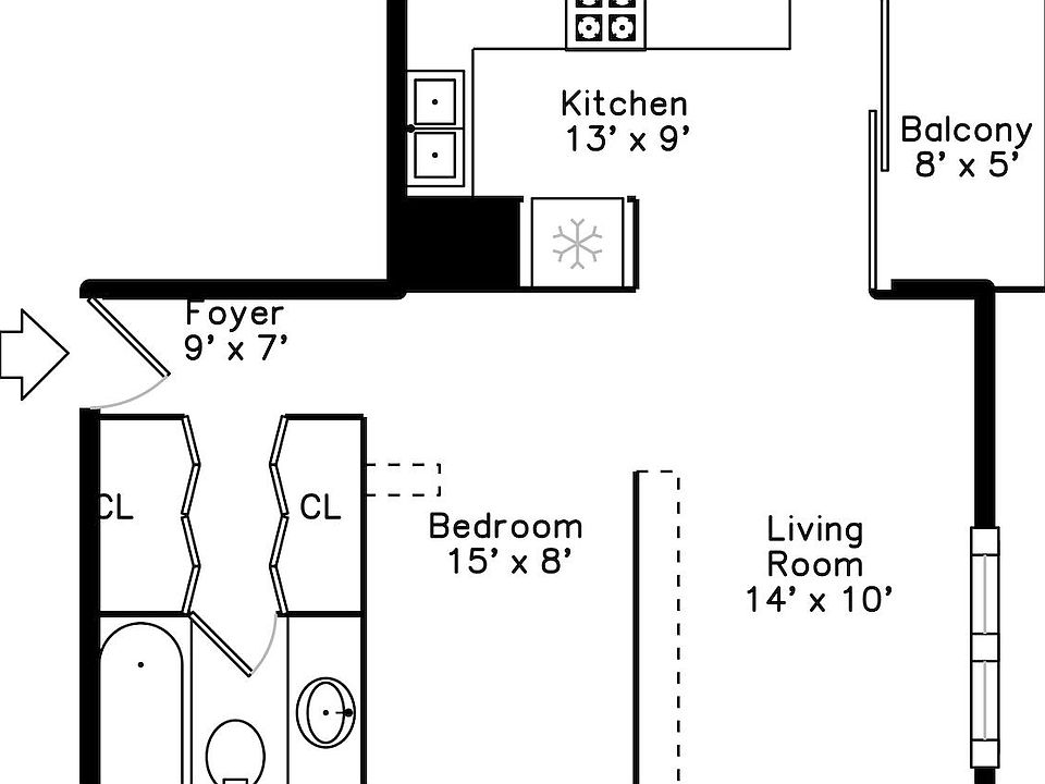 1st image of 2600 N Hampden Ct APT D7