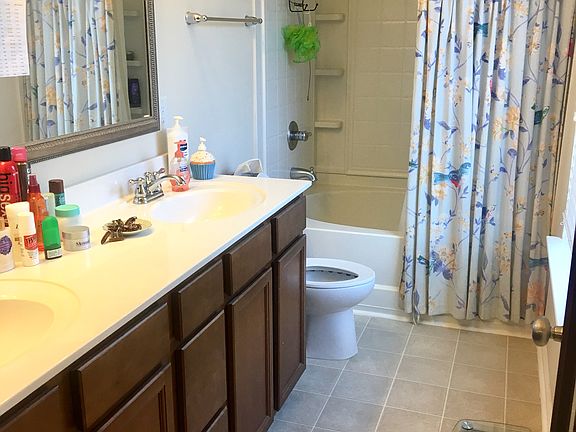 Master bath with garden tub