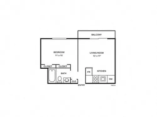 Floor plan The Willow