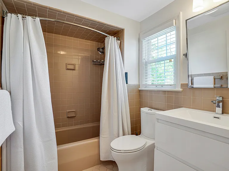 Pre- renovation bathroom