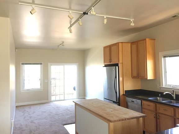 View from Kitchen to Living Room