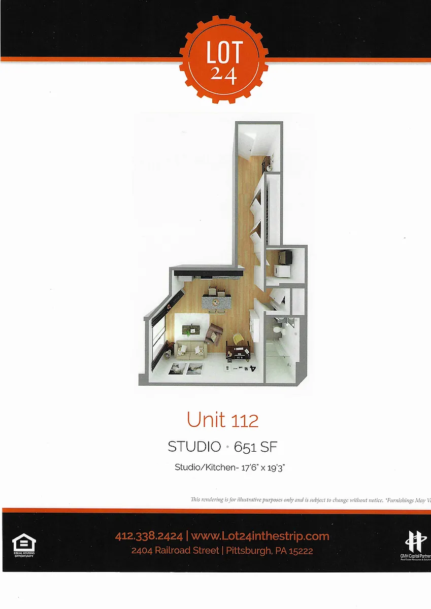 Floor plan LOT 112
