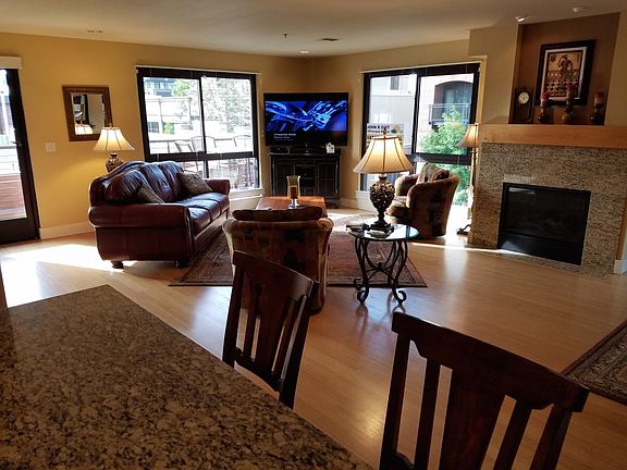 Living Room with Gas Fireplace