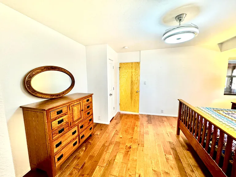View leaving master bedroom. Furniture not included.