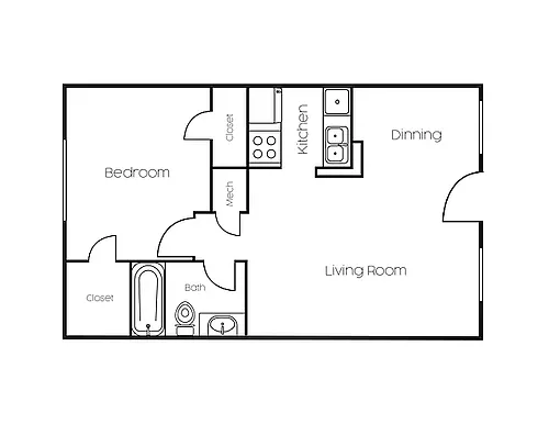 Floor plan B1