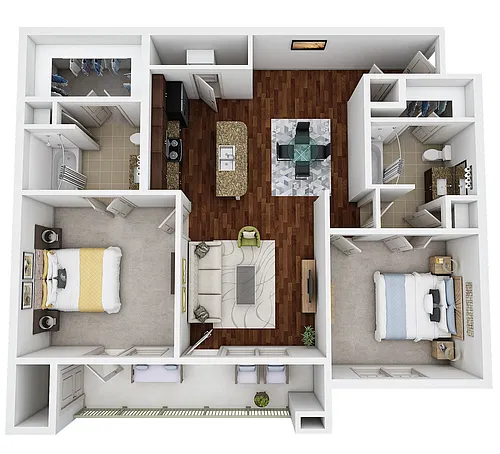 Floor plan B3G