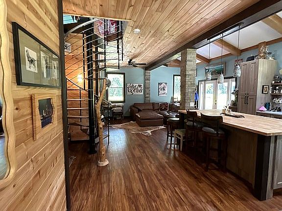 Enter the front door