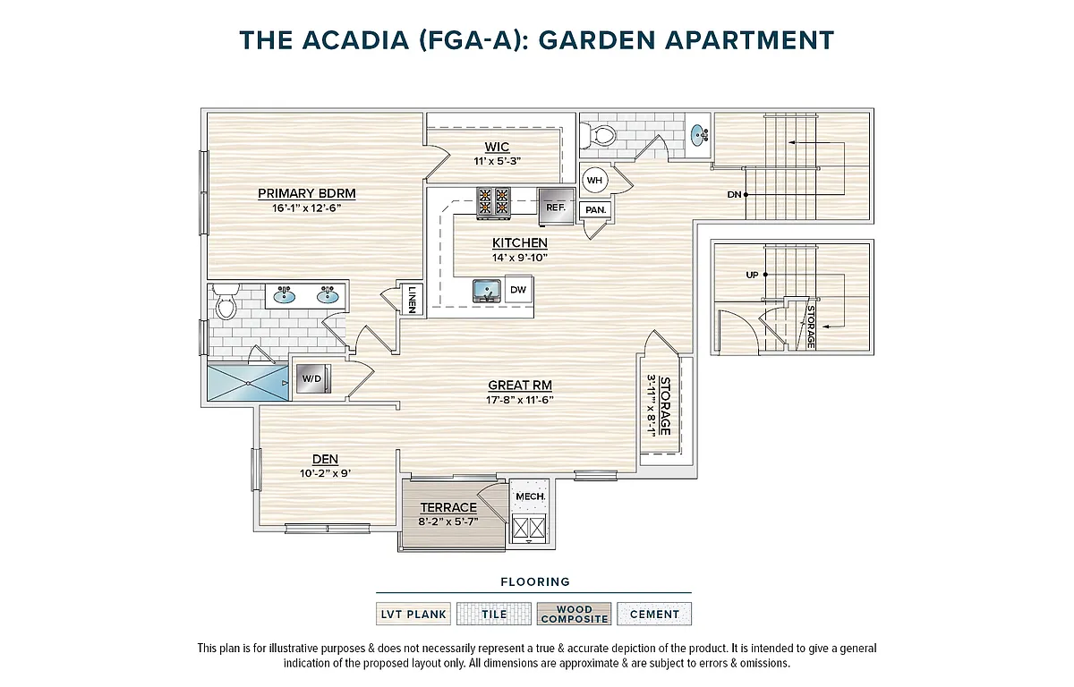 Floor plan The Acadia (FGA-A)