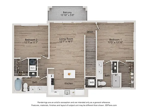 Floor plan B4