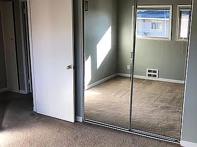closet in bedroom