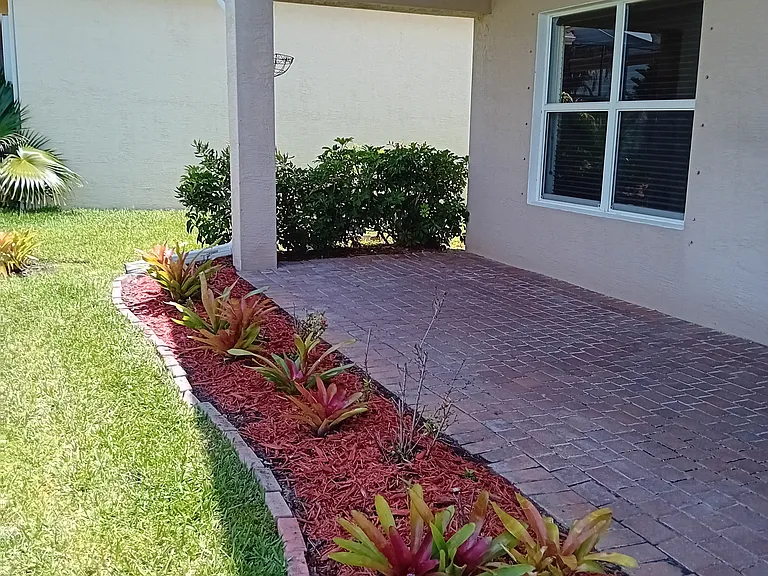 Covered patio