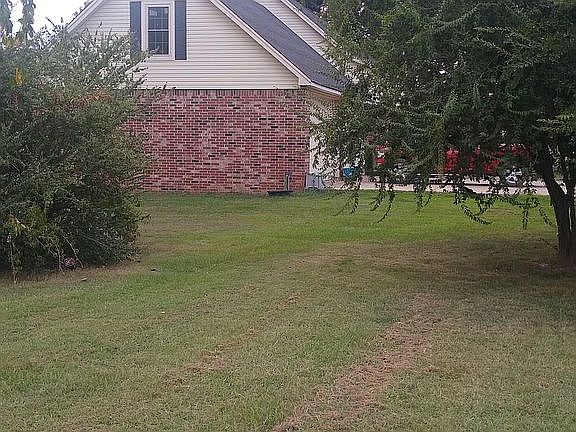 East side view of the home