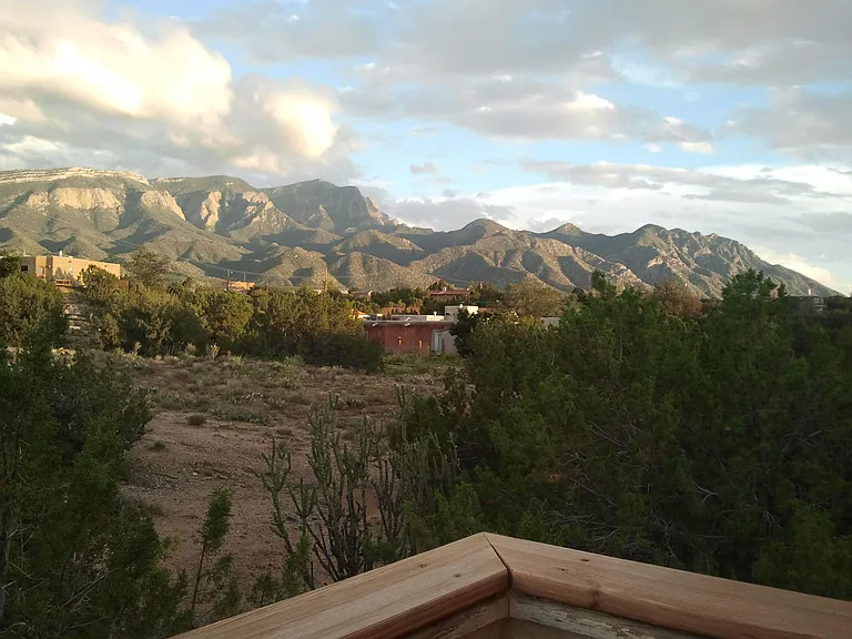 View from master bedroom patio