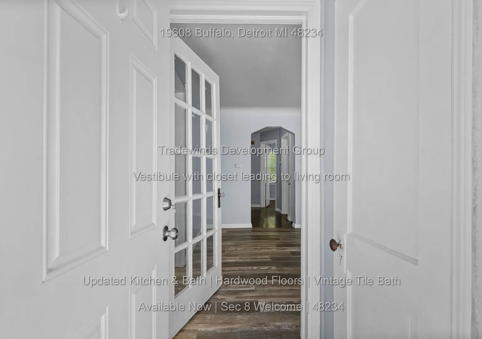 19608 Buffalo St is a 3-bedroom brick bungalow for rent in Detroit's Pershing neighborhood for $1... — Photo 2