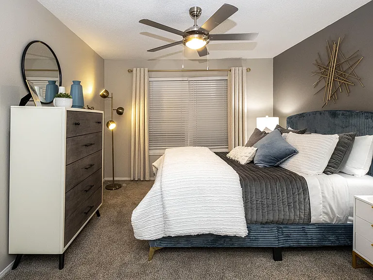 Spacious Bedroom + Oversized Window