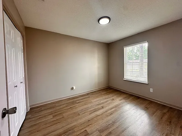 Bedroom 1 with reach-in closet