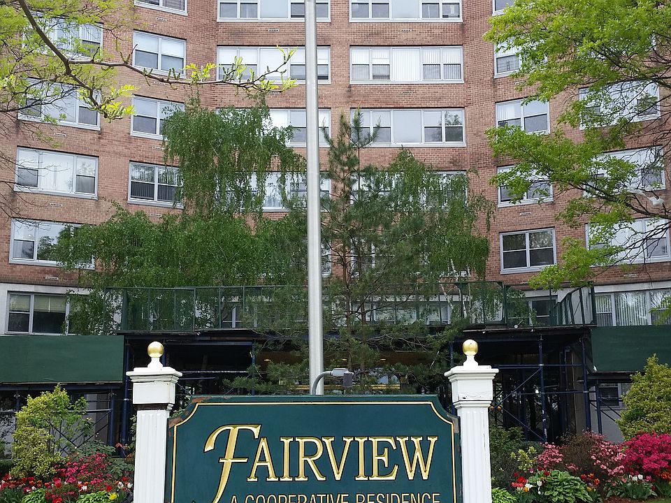 Fairview building front lawn