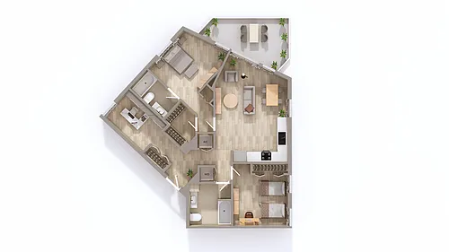 Floor plan B2