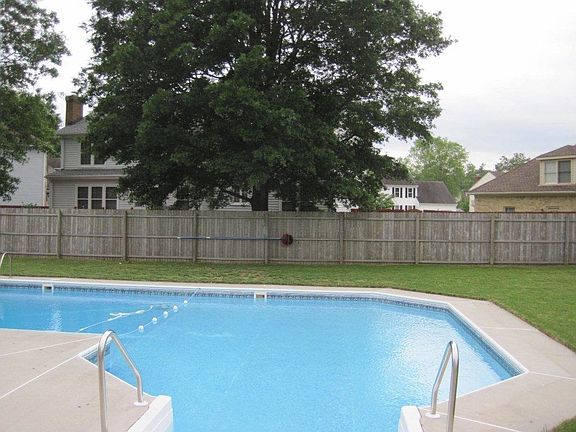 Shallow end of pool