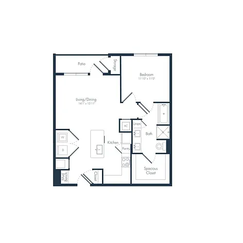 Floor plan A3B