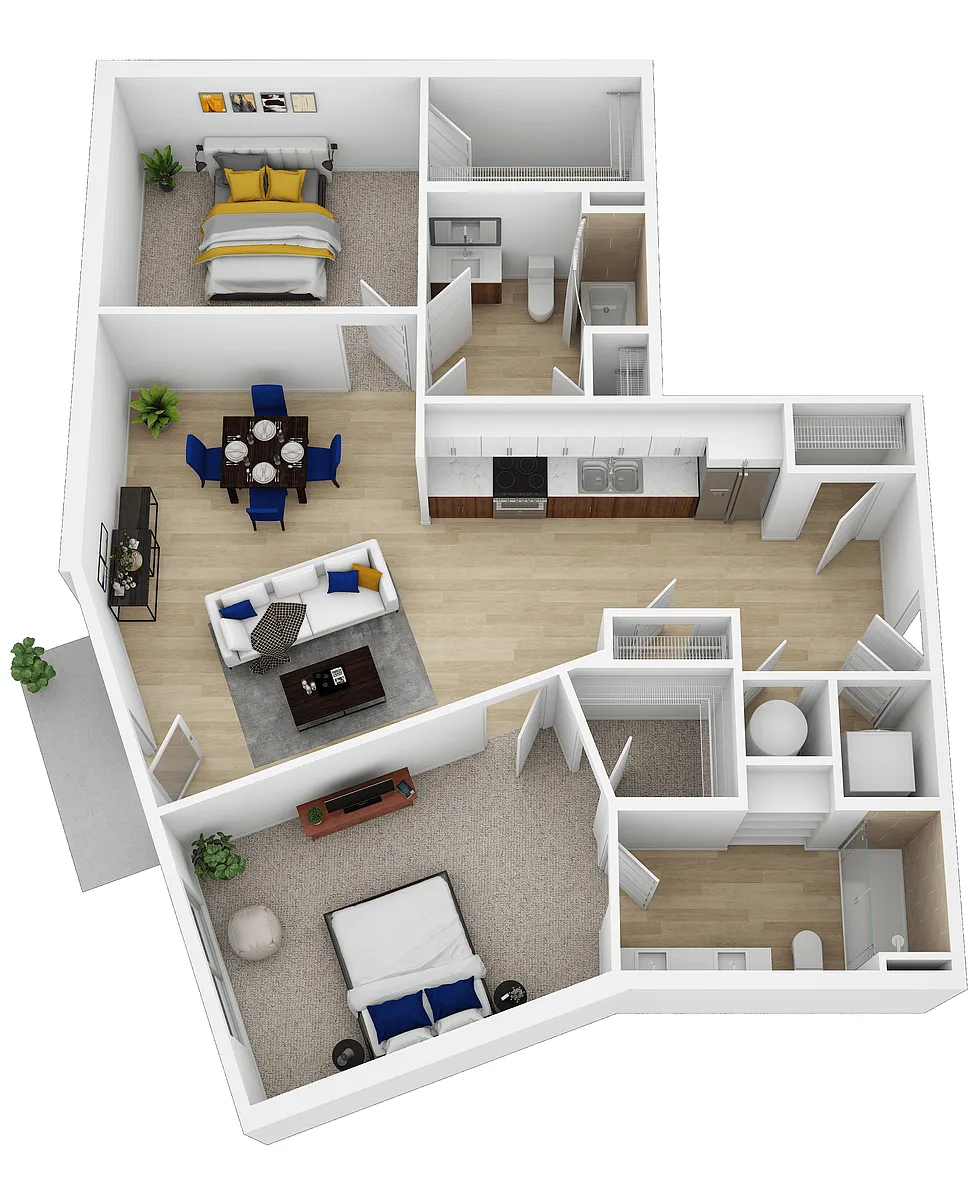 Floor plan The Brook III