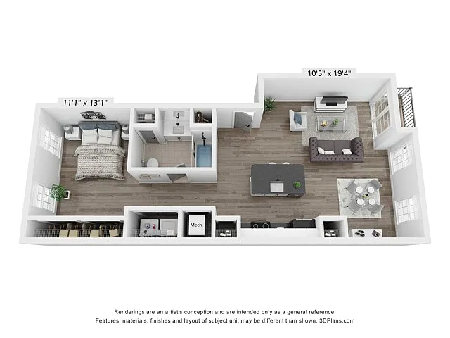Floor plan Greystone I - R