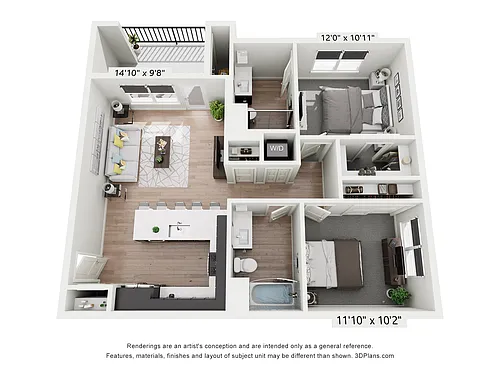 Floor plan Brunello