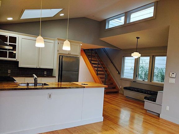 Kitchen from living room