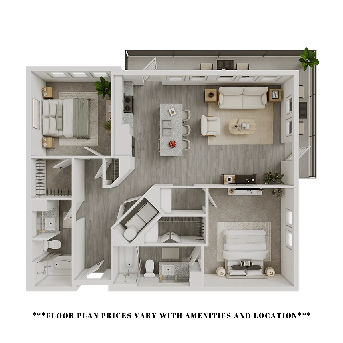 Floor plan Primrose (B1a)