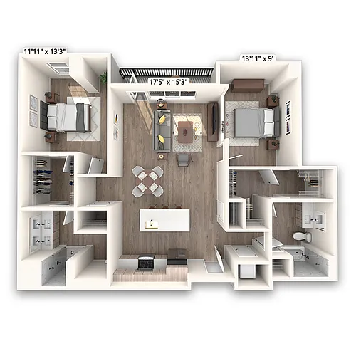 Floor plan Sherman Platinum