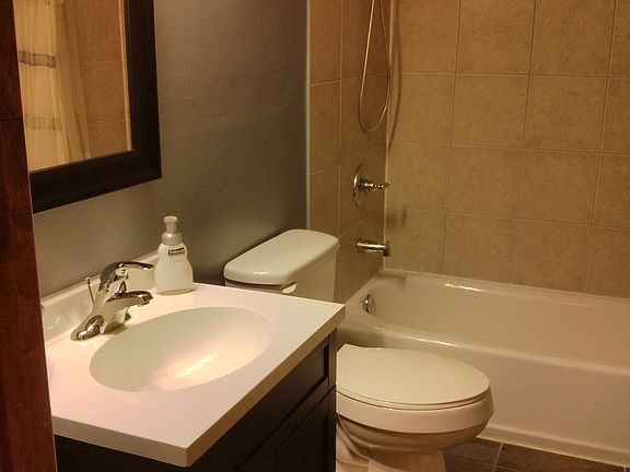 Slate flooring in bsmt bath