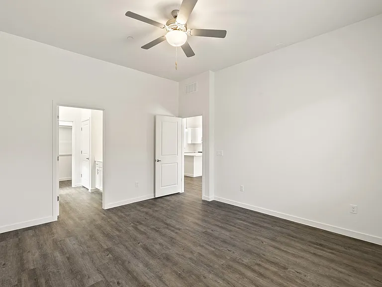Master Bedroom - Three Bedroom Santa Rita Floorplan