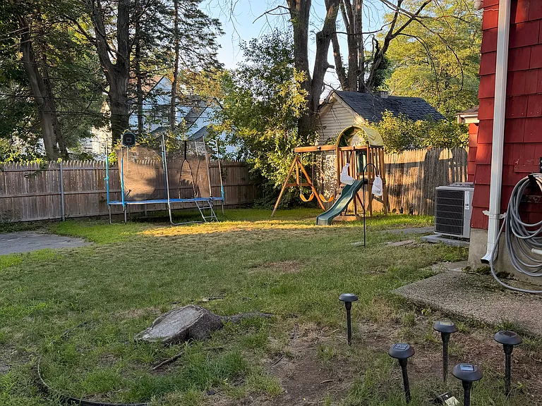 Fenced in yard