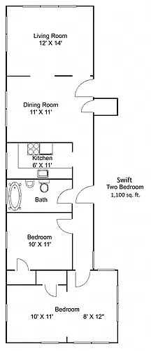 Floor plan Swift