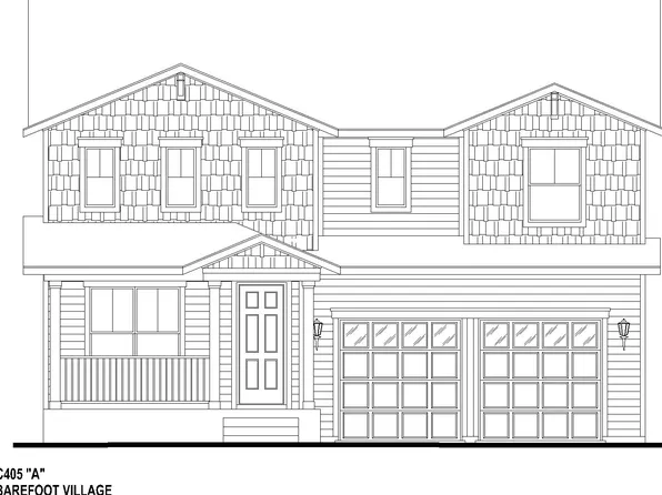 Plan C405 Plan, Barefoot Village