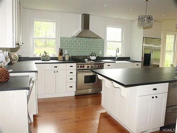 Well appointed kitchen with commercial grade appliances.