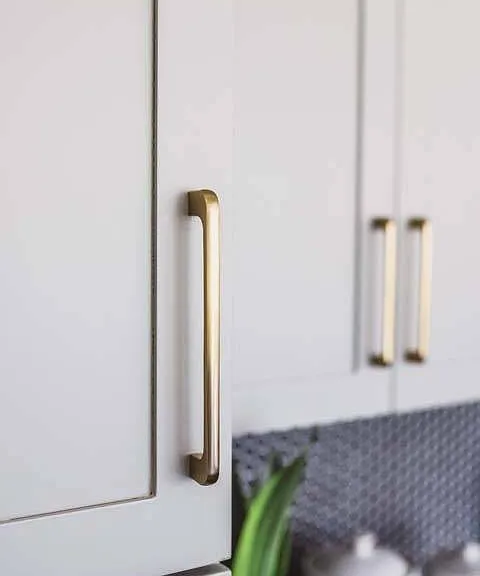 Soft-close cabinets and stylish pulls are just a few of the many features in our kitchens.