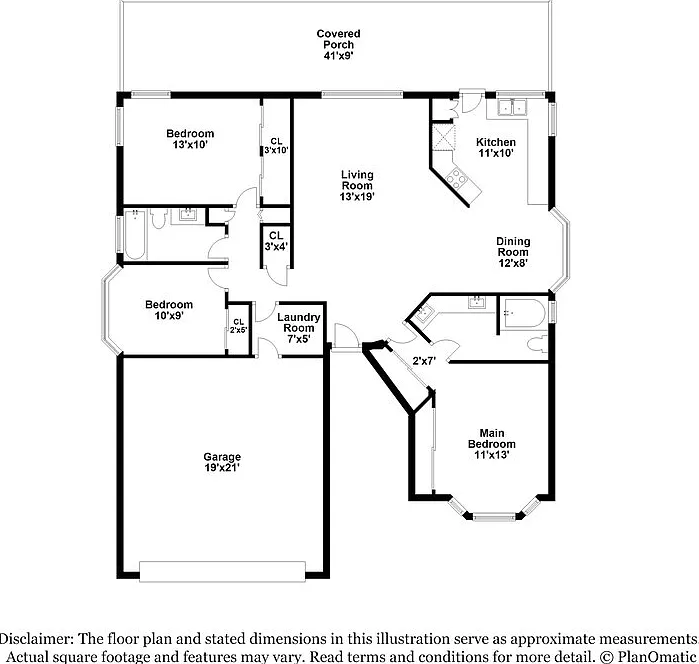 3 bed, 2.0 bath, 1336 sqft, $1,760 — Photo 2