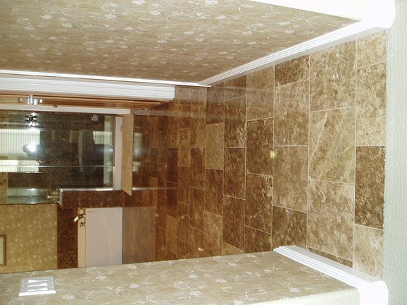Master bathroom all marble