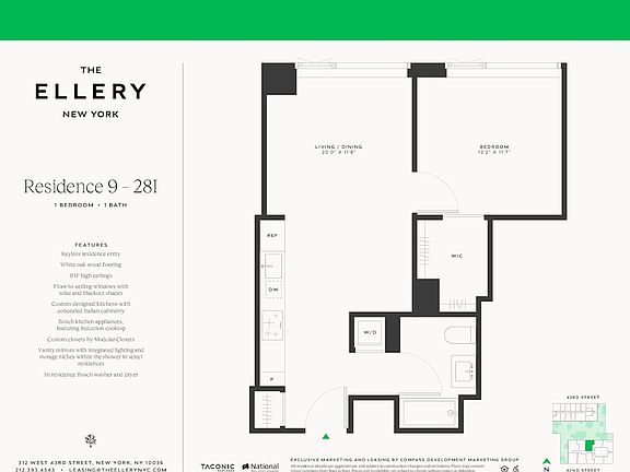 2nd image of 312 W 43rd St #26I