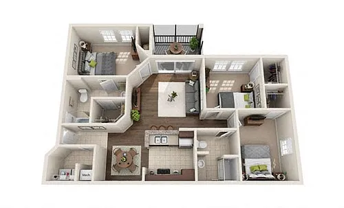 Floor plan Festivity - Patio or Solarium
