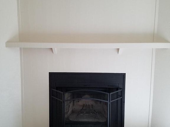 fireplace in living room