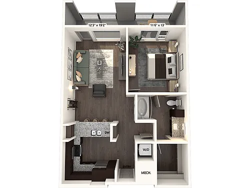 Floor plan A5-784-E
