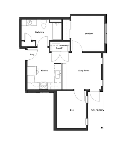 Floor plan D