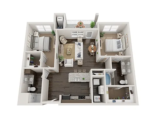 Floor plan The Rafferty B38