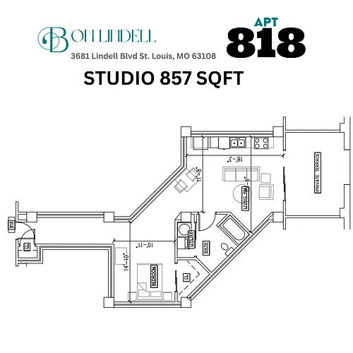 Floor plan 818