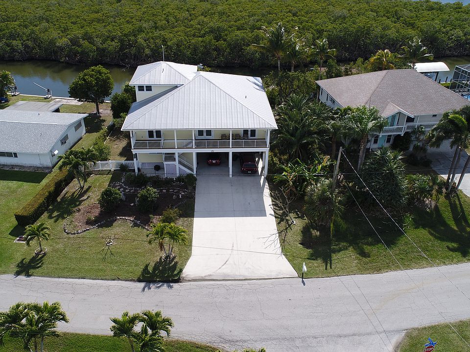 Aerial view of our home