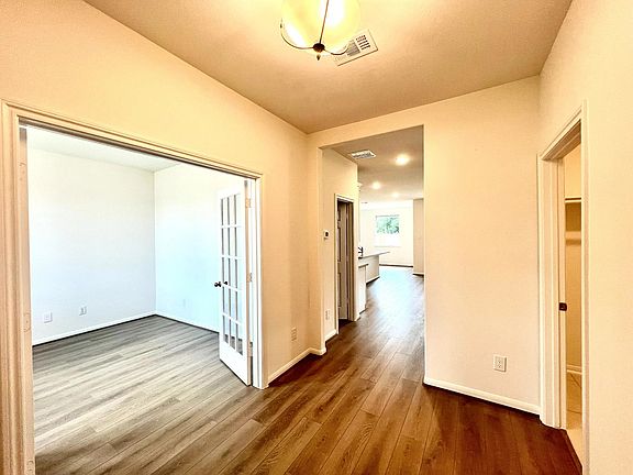 Construction progress - entryway