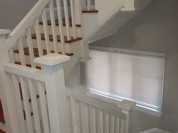 View from 2nd floor of unit going down stairs